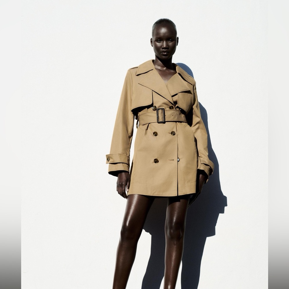 Zara Tan Trench Coat